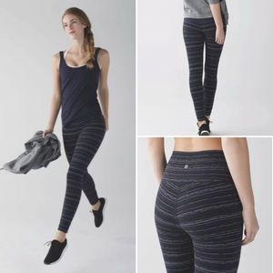 Lululemon high times Naval blue black stripe 2